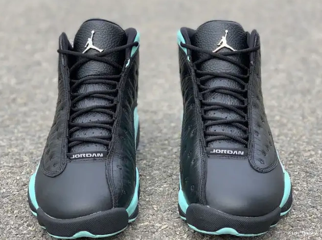Kick Theory 414571-030 Black 13 Air Island Jordan Green Retro 0615